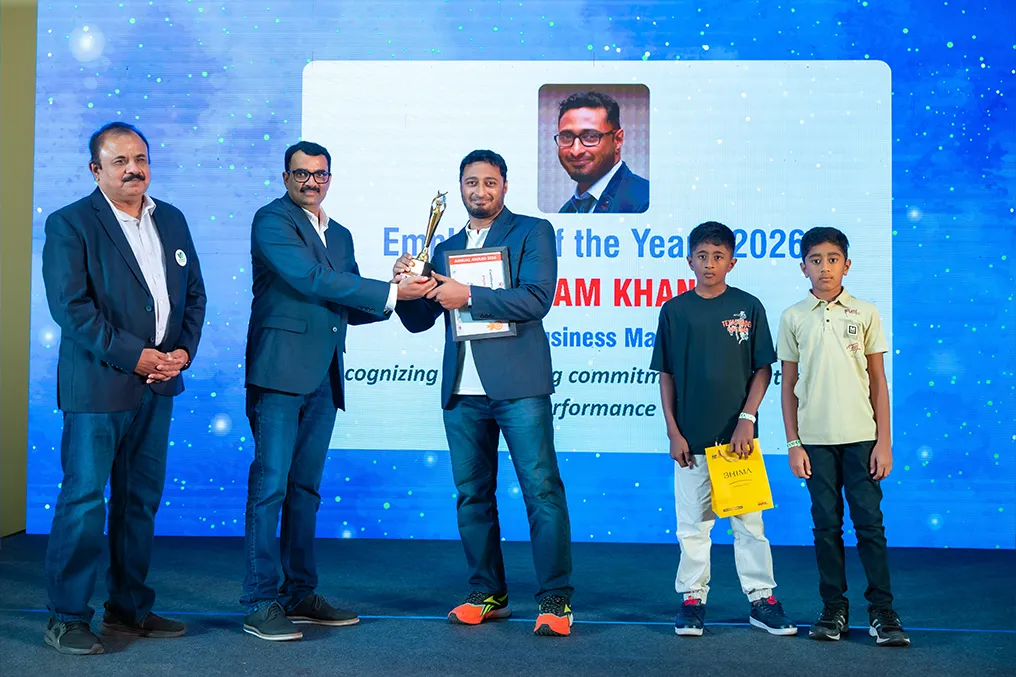 Award With Family